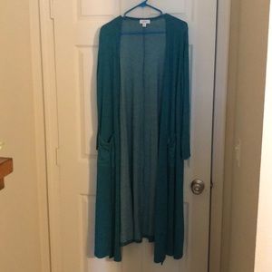 Lularoe long cardigan. Size Medium
